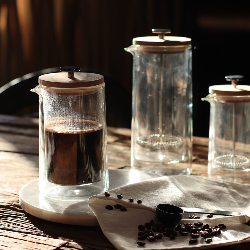 OCTAVE glass coffee makers